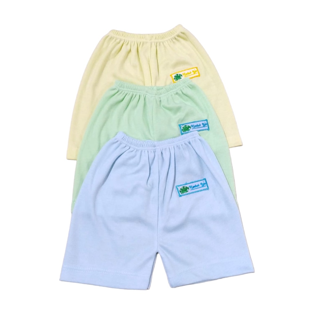 [3 pcs] Pakaian Atasan Bayi Newborn MERK KODOK IJO Model Tangan Pendek
