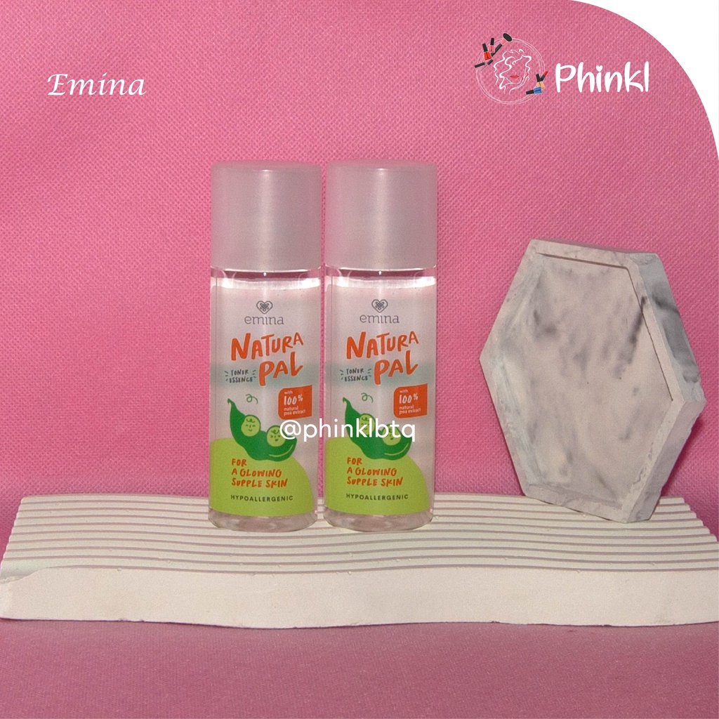 `ღ´ PHINKL `ღ´ ╰☆☆ 𝔢мιℕά ☆☆╮ Emina Natura Pal - Cleanser - Moisturizer - Toner - Splash Serum bahan alami organik