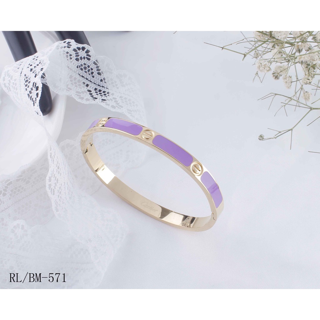 Gelang Titanium Cantik Perhiasan Wanita 571