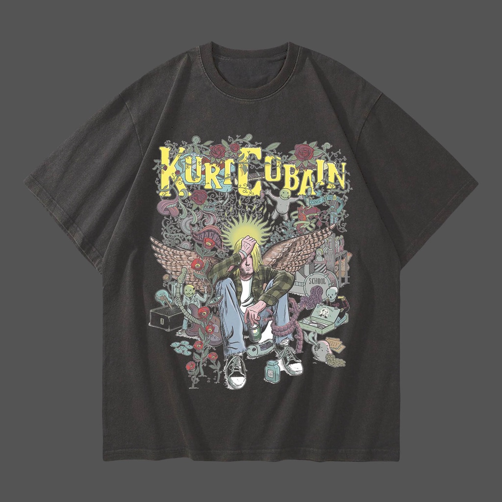 Kurt Cobain Nirvana Vintage Oversized T-shirt