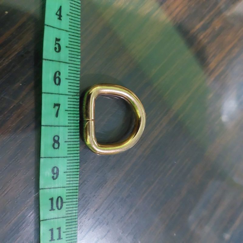 Ring D model tinggi 1.3cm, 1.5cm dan 2 cm kualitas Impor tebal