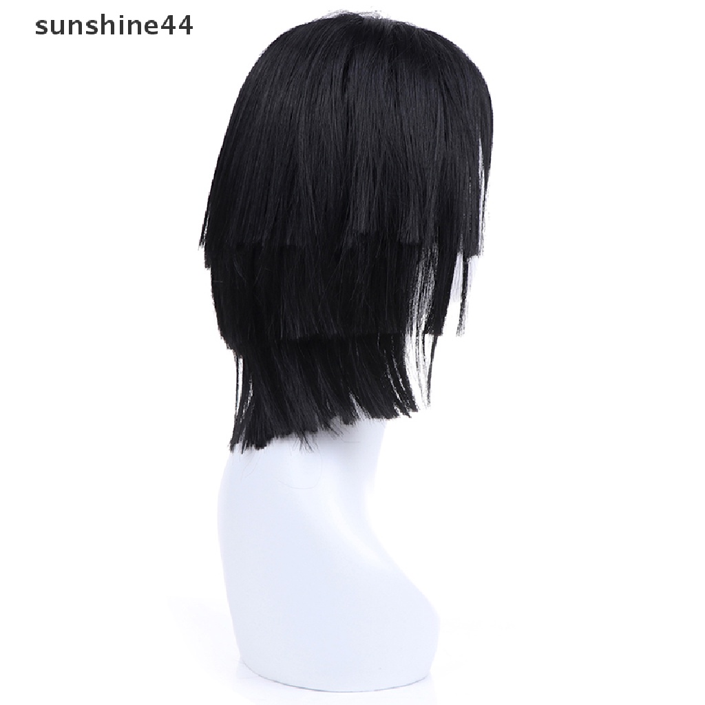 Sunshine Wig / Rambut Palsu Anime Demon Slayer Kimetsu No Yaiba Iguro Obanai Untuk Cosplay