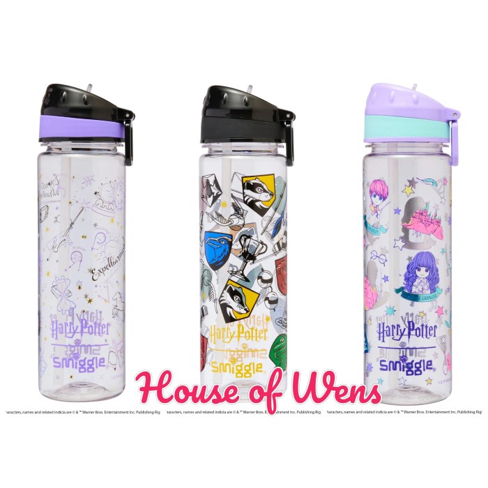 SMIGGLE HARRY POTTER DRINK BOTTLE ORIGINAL - BOTOL MINUM