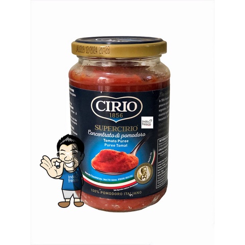 

Cirio Supercirio Tomato Puree- Pasta Tomat Halus 350 g