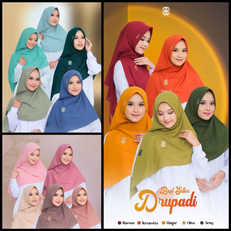 Hijab Drupadi instan by Puan