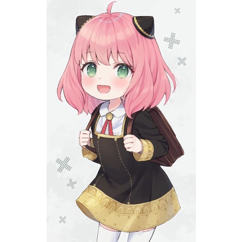 Kostum Baju Cosplay Anya Forger SPY × FAMILY