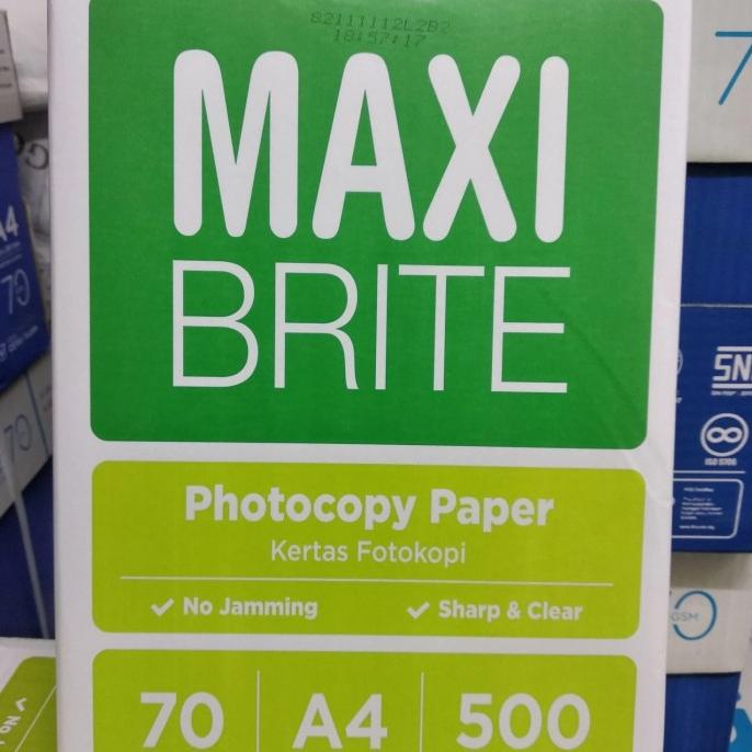 

HRG DISKON kertas hvs maxi brite a4 70gr
