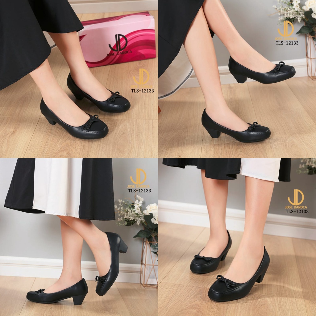 JOSE DAROCA Sepatu Wanita Kerja Heels Shoes # TLS-12133 # ORIGINAL