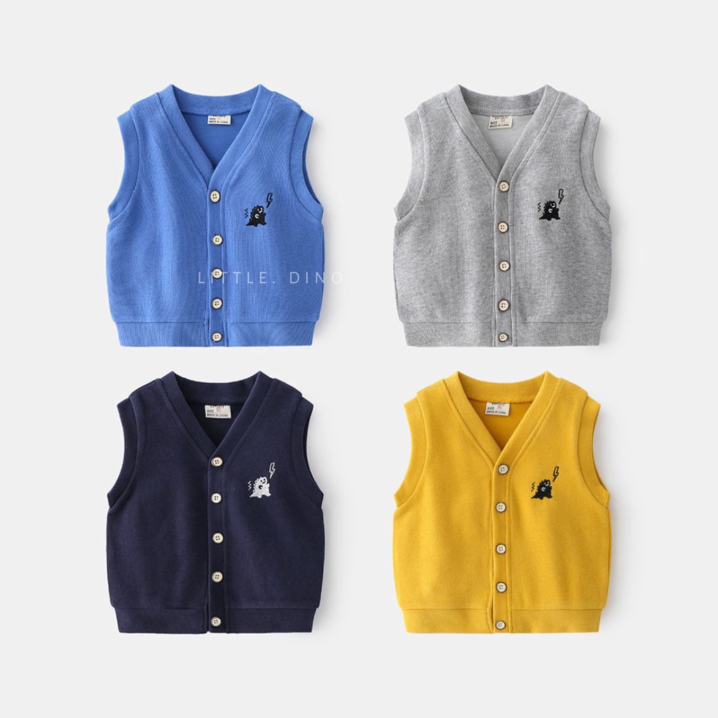 LITTLEDINO - Vest Anak Bayi Motif Dinosaurs