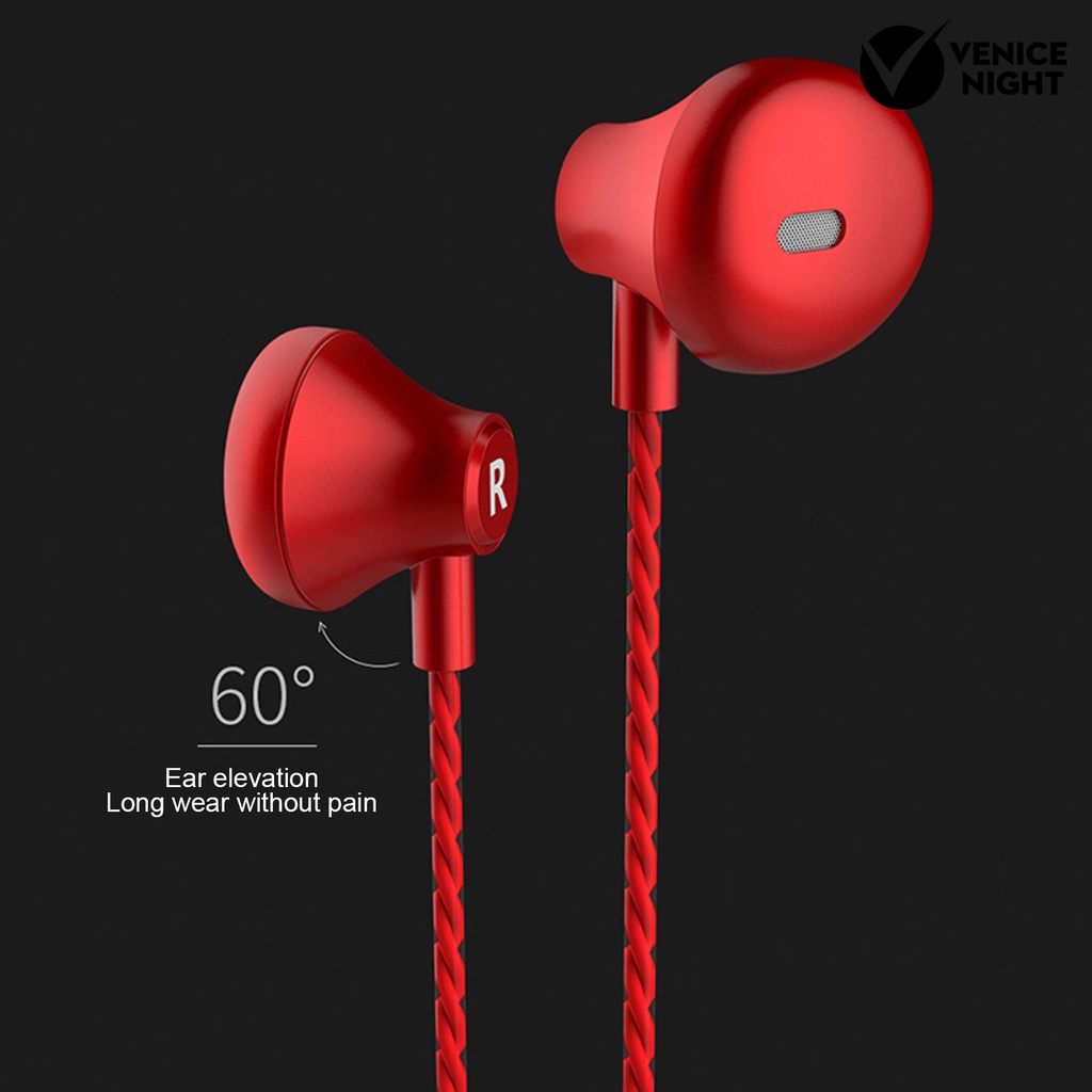 (VNEP) (Berkabel) TS720 Earphone Universal Heavy Bass 3.5mm Jack In-ear Earbud untuk Ponsel Pintar