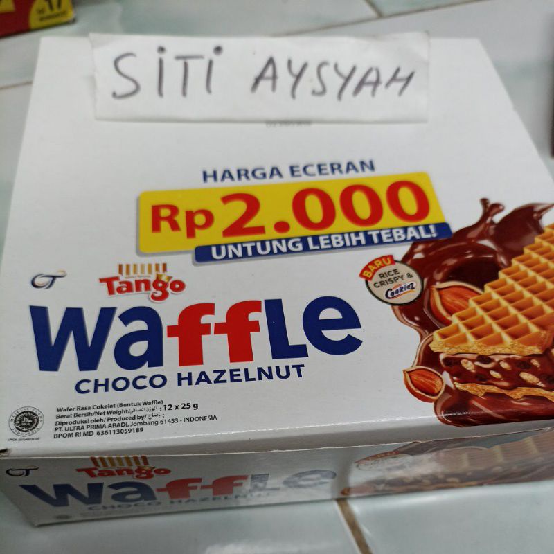 

Tanggo wafle perbox segel utuh isi 12