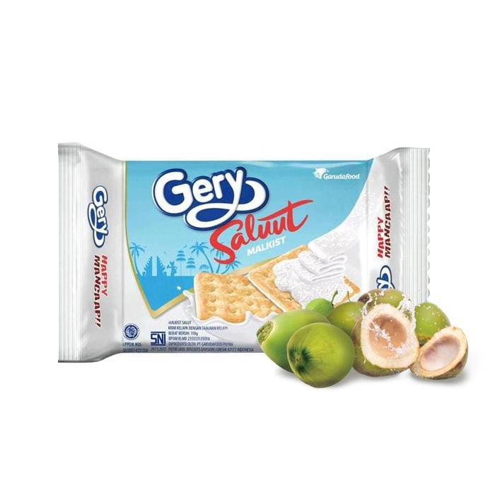 

TERLARIS Gery Saluut Malkist Biskuit Kelapa 105 gr ↳