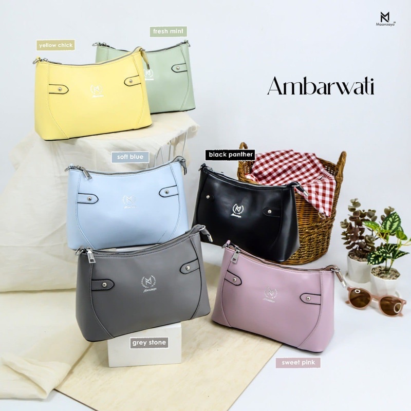 Cuci Gudang Disc 50% ~ Ambarwati Bag Original By Moonzaya/Tas Selempang Wanita Ambarwati