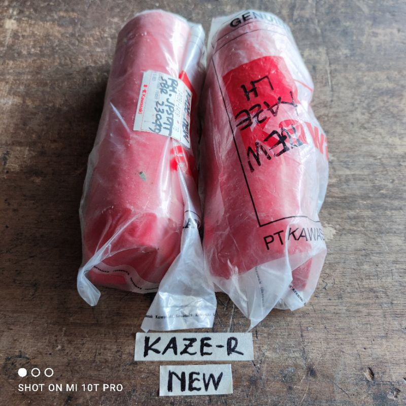 Tutup Shock Depan Kaze Kaze R New Merah Original Kawasaki