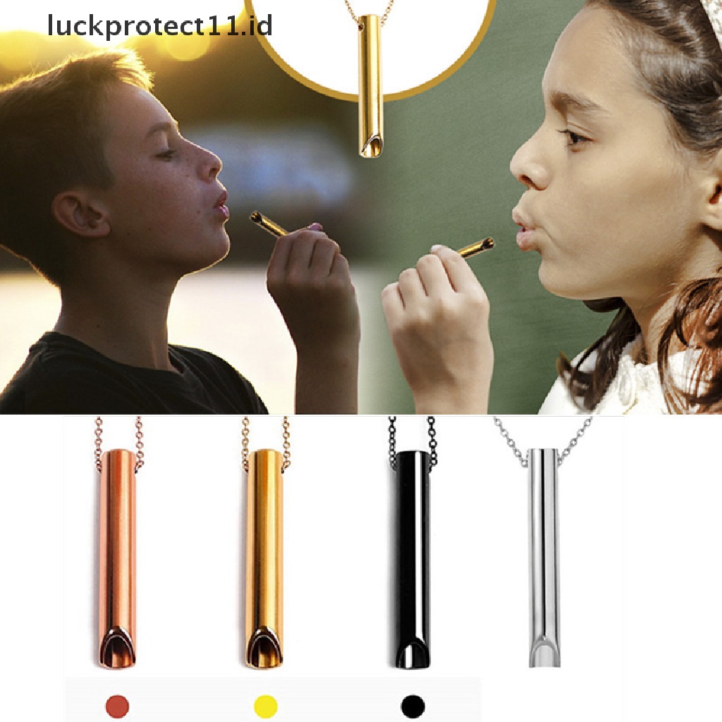 Kalung Meditasi Bahan Stainless Steel Untuk Olahraga