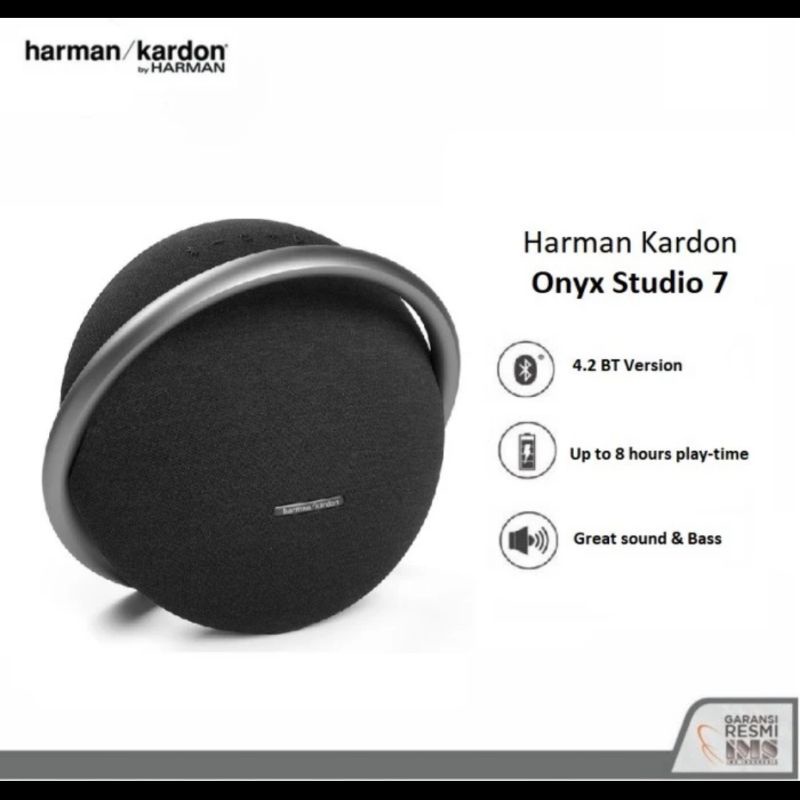 Harman Kardon ONYX Studio 7 ORIGINAL Garansi resmi IMS BNIB Portable Stereo Bluetooth SPEAKER Baru New SEGEL