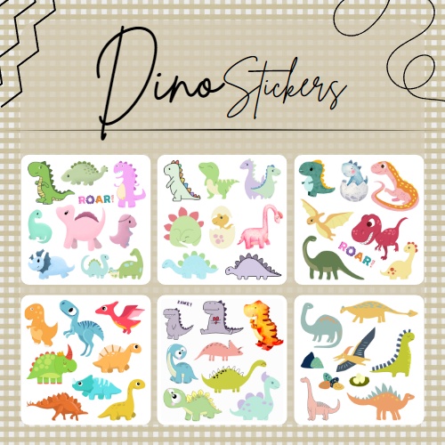 

Dino Stiker | Stiker Dinosaurus | stiker cute | Dino Cute | Stiker tirek | stiker jurnal | stiker aesthetic | stiker dinosaurus lucu | stiker murah