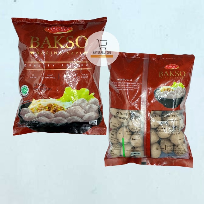 

Hanwe Baso Sapi / Bakso Sapi Premium isi 50 / 650gram