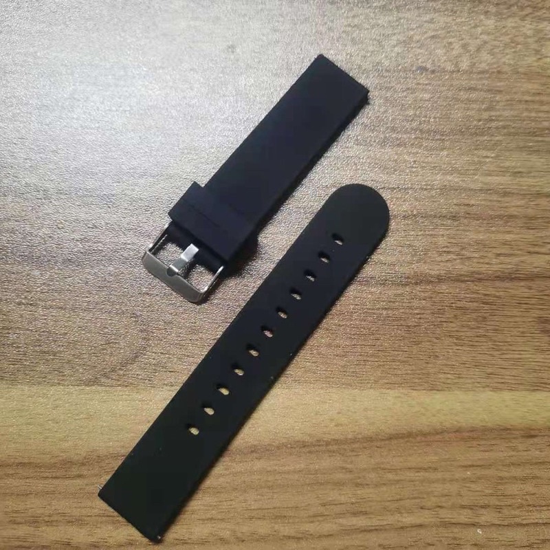 20mm Silicone Replacement Watchband Watch Band Strap for Smart Watch Strap Quick Release Watch Band