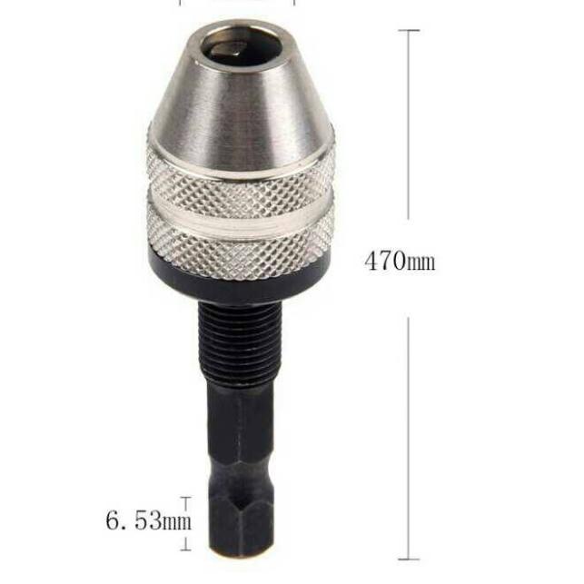 Chuck Kepala Bor Mini Adaptor Bor Keyless Electric Drill
