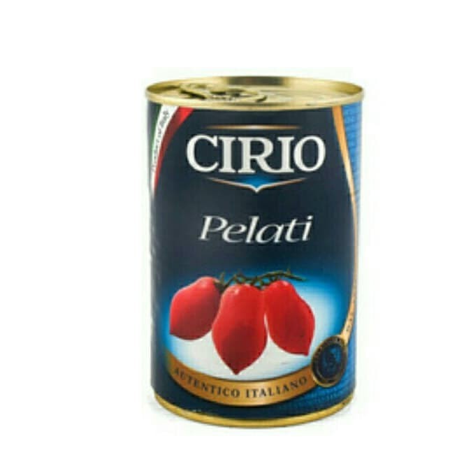 

W2fit Cirio Whole Peeled pelati tomato 400 g Tomat Italia Import