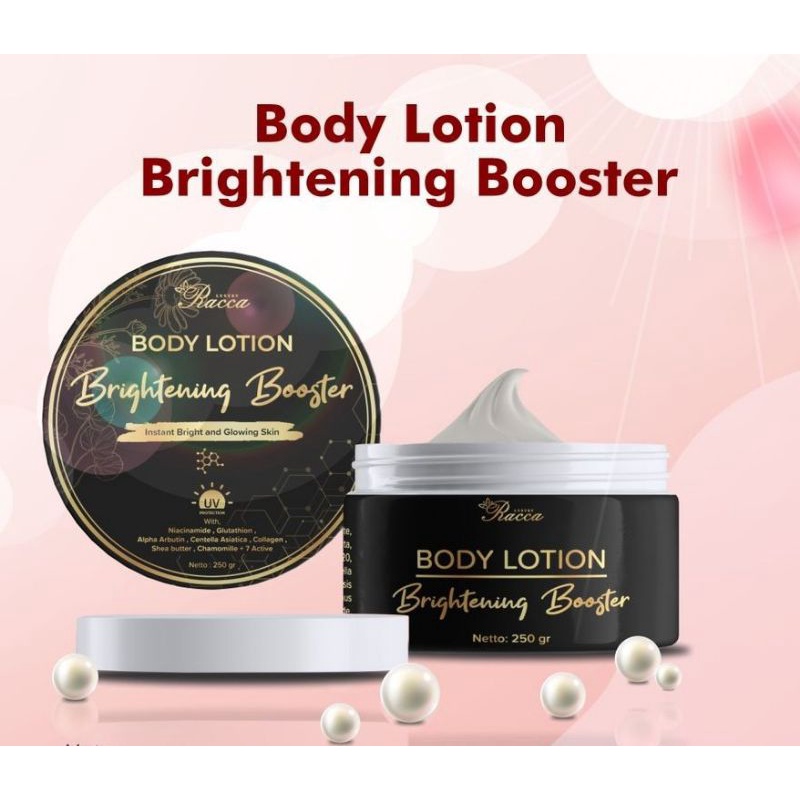 HB Racca - Body Lotion Brightening Booster original BPOM