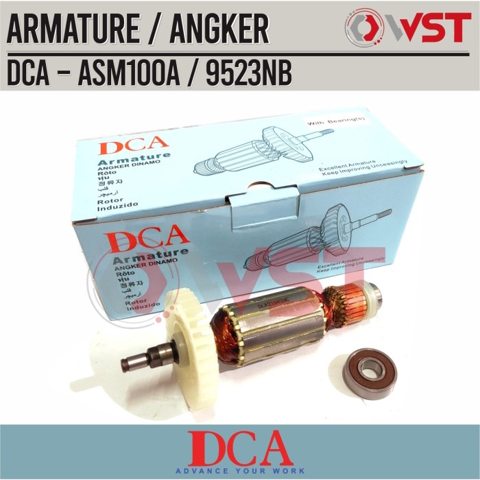 Armature / Angker MAKITA 9523NB DCA - Mesin Gerinda MAKITA 9523 NB