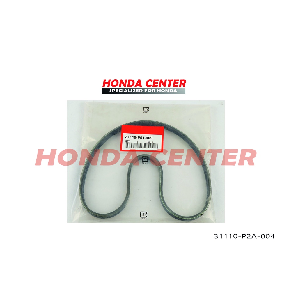 fan belt atau tali kipas fanbelt belt ting belting untuk dinamo cas amper civic ferio  city z 1996 1997 1998 1999 2000 2001 2002  4pk 800 31110-P2A-004