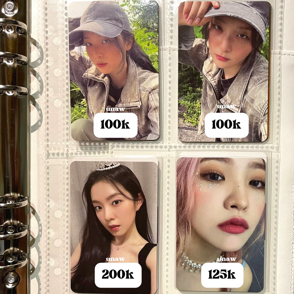 pc seulgi dilan topi hunter 28 reasons special photobook ver yeri finale zoom irene crown