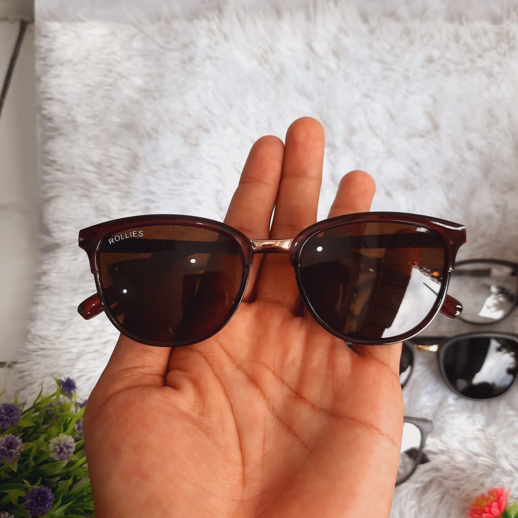 KACAMATA FASHION CEWEK/COWOK UC017F/KACAMATA OOTD/KACAMATA HITAM/