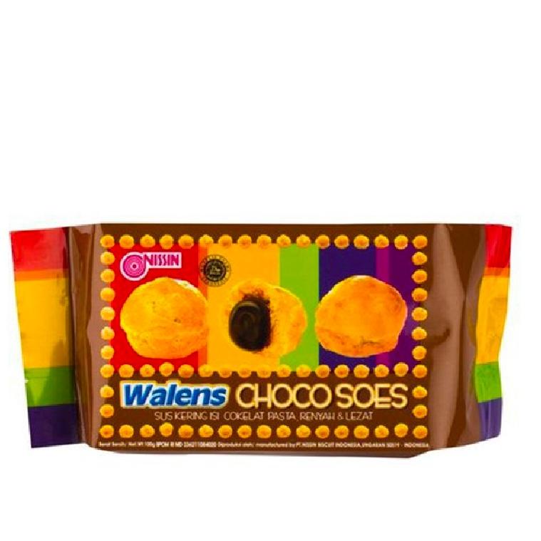 

ガ Nissin Wallens Choco Soes 2 x 100 gr ゅ