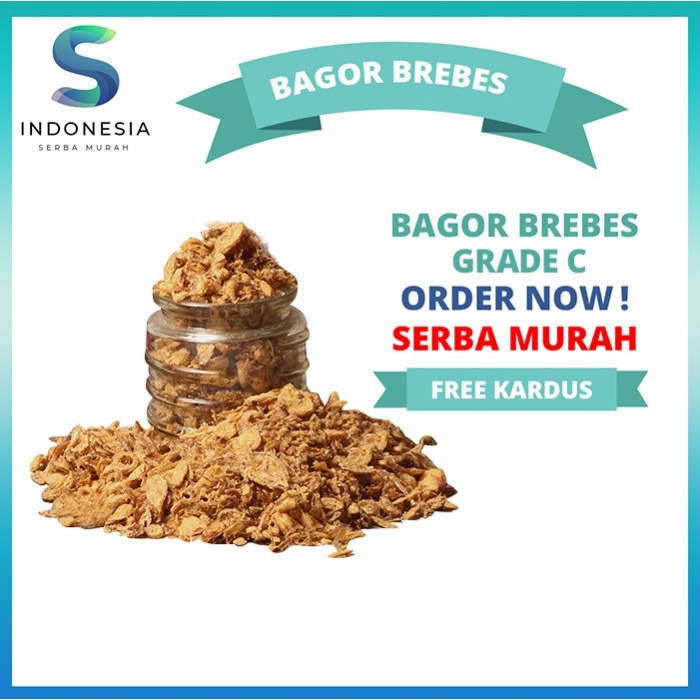 

Bawang Goreng [ 1 KG ]Brebes GRADE C Murah, Renyah, ASLI