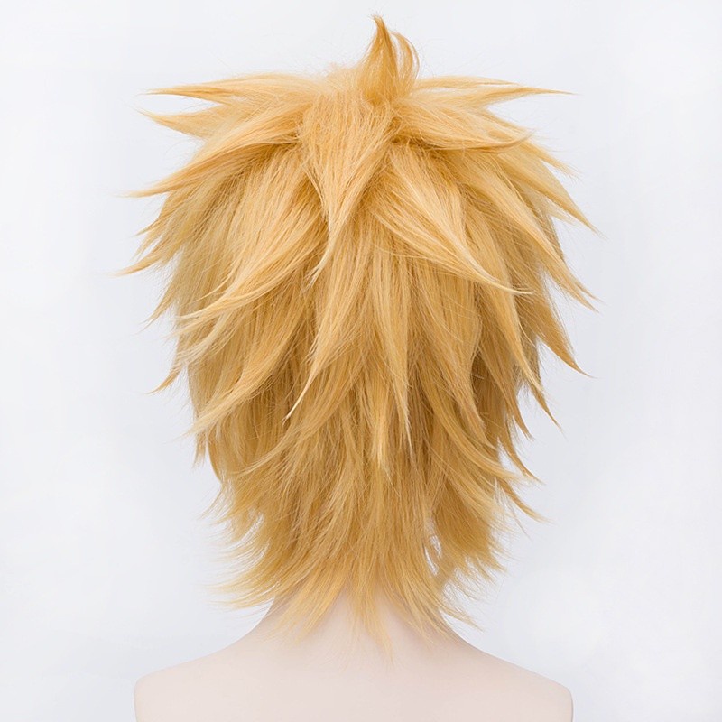 Wig cosplay naruto blonde