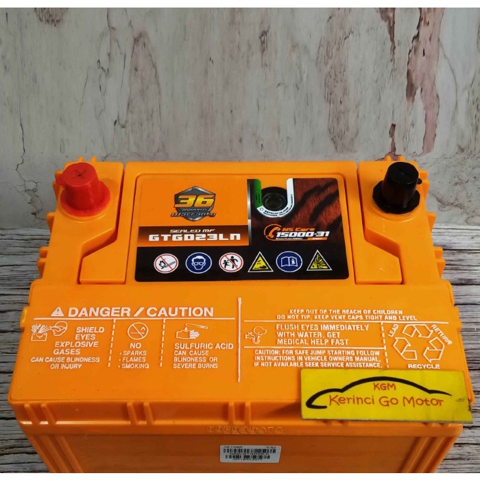 AKI NS TIGER 55D23L MF ACCU KERING XTRAIL SERENA INNOVA BENSIN JUKE