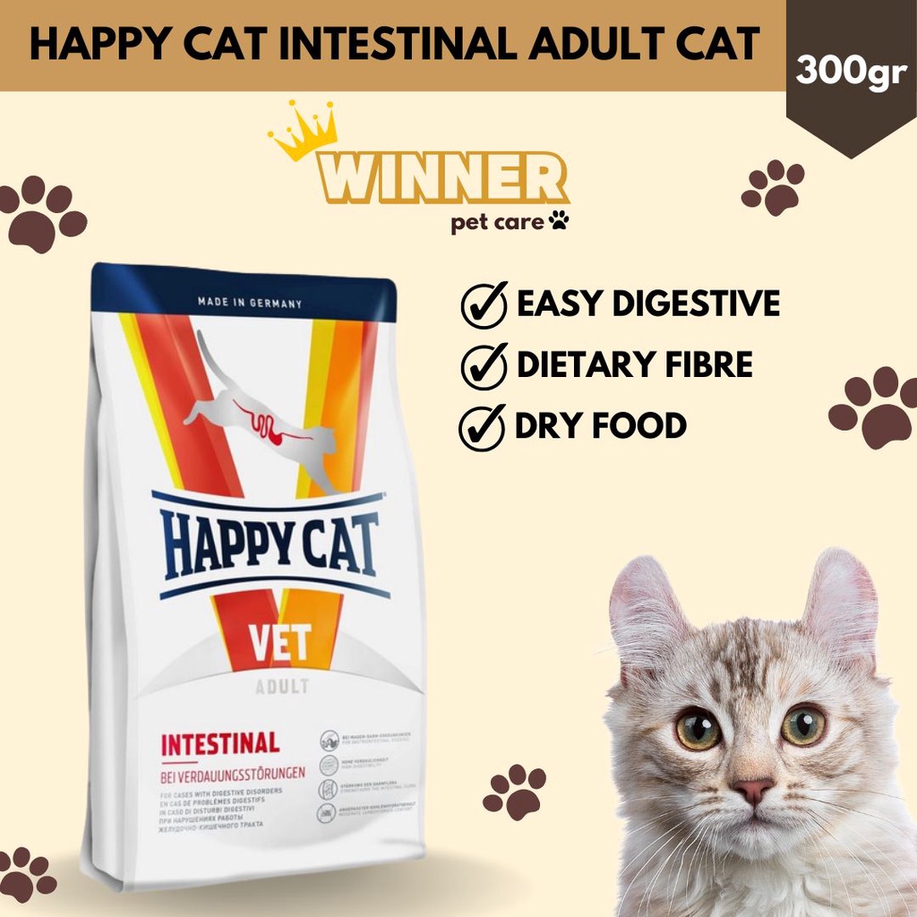 Happy Cat Intestinal Adult Cat Food Freshpack 300gr