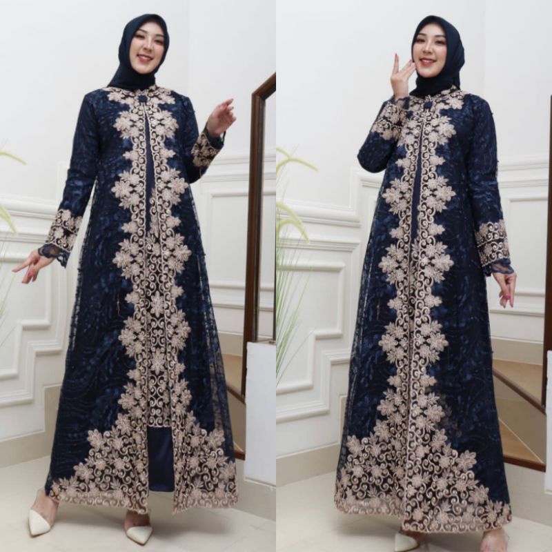 FASHION MUSLIM // ASTANA DRESS //BAHAN TILLE BORDIR PREMIUM DALAMAN SATIN VELVET // By Pelangi Jaya // KEBAYA ORIGINAL // KEBAYA MODERN