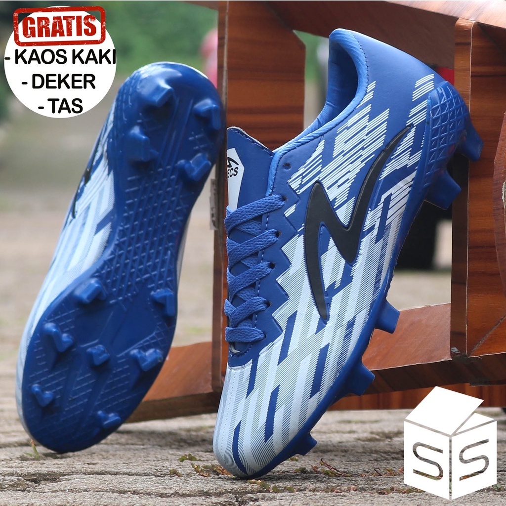 Sepatu Sepak Bola Ortuseight ANAK Infinity Grade Ori In Blue-Orange