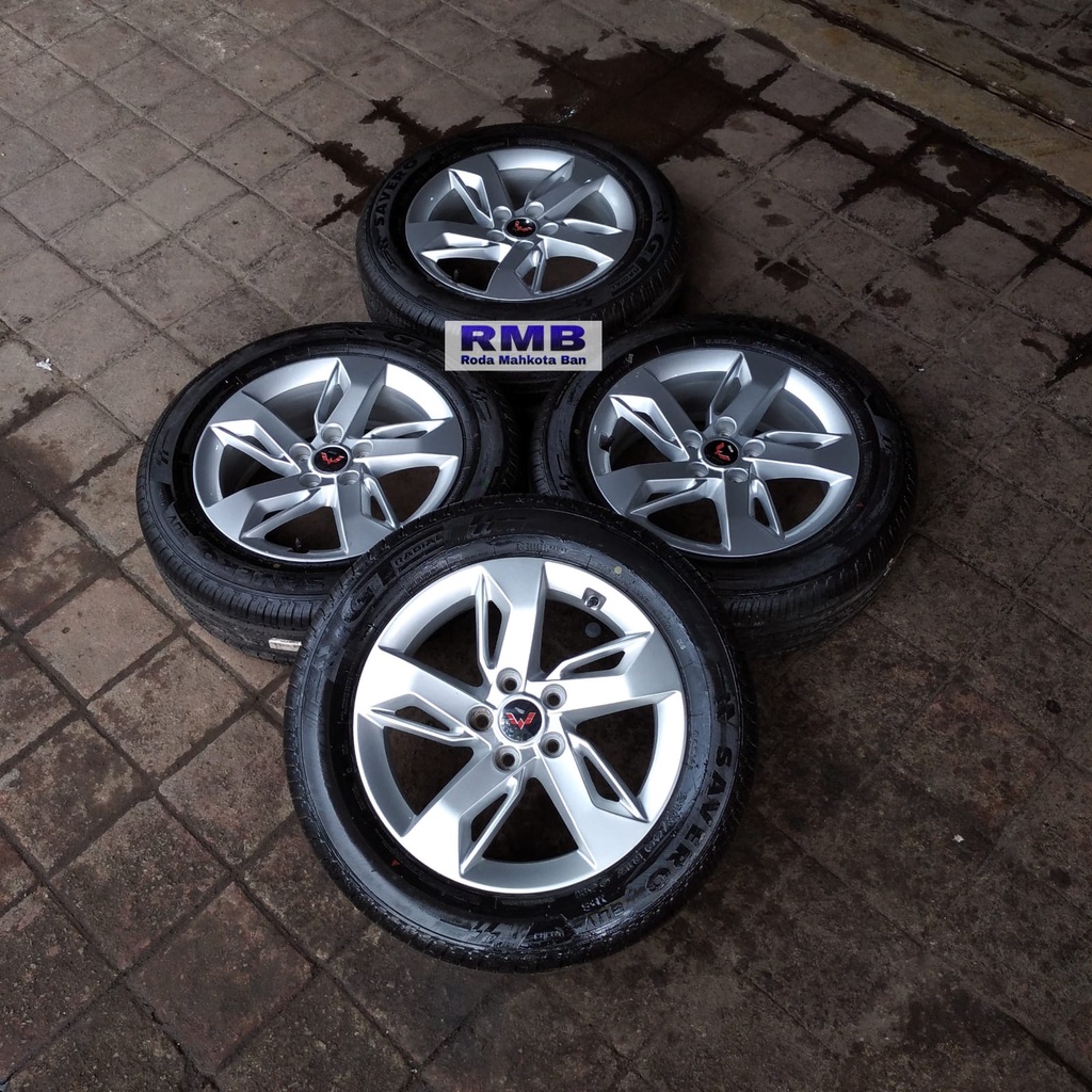 Velg Mobil Seken Oem Wuling Almaz Ring 17 + Ban 215 60 r17