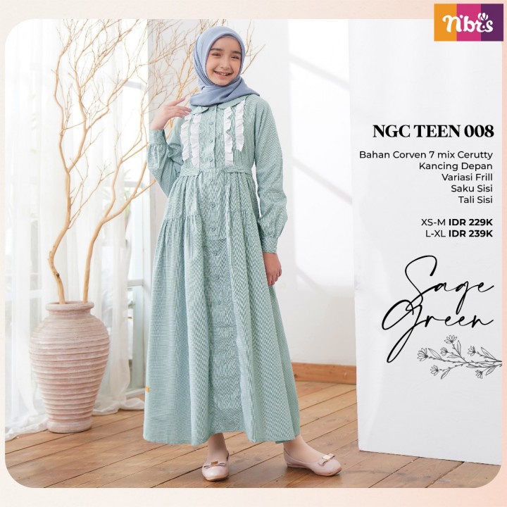 GAMIS REMAJA NIBRAS TEEN NGCTEEN 008/ GAMIS NIBRAS TEEN NGCTEEN 008/ GAMIS ANAK NIBRAS TEEN NGCTEEN 