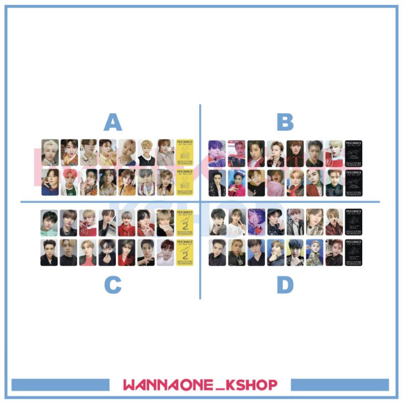 photocard nct 2020 departure arrival resonance pt.2 album
