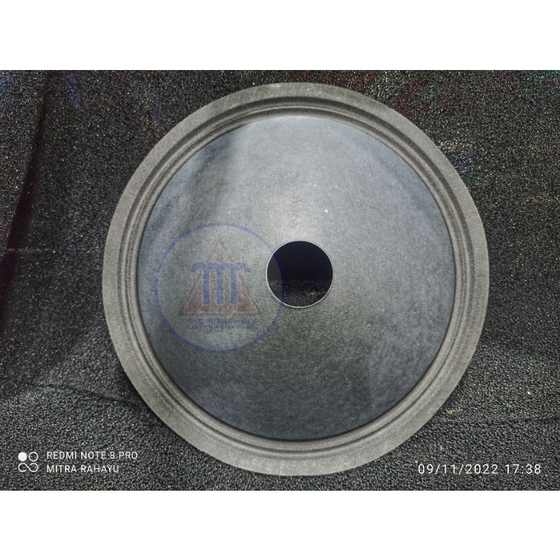 Kertas Daun Speaker 15inch Lubang Diameter 49,5mm/50mm