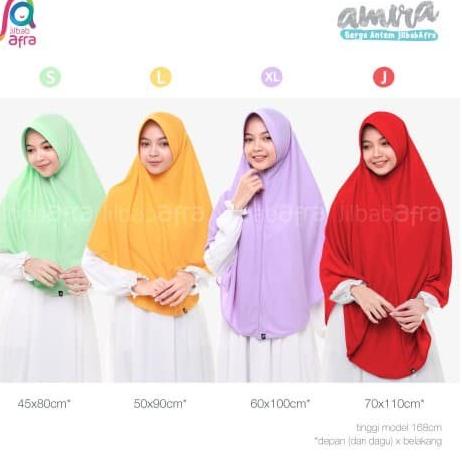 Jilbab Afra, Amira ukuran L