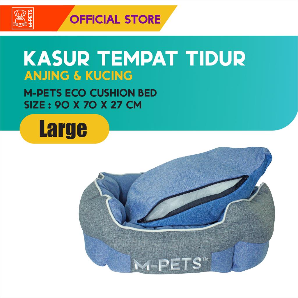 M-Pets Eco Cushion Size L / Kasur Tempat Tidur Kucing Anjing