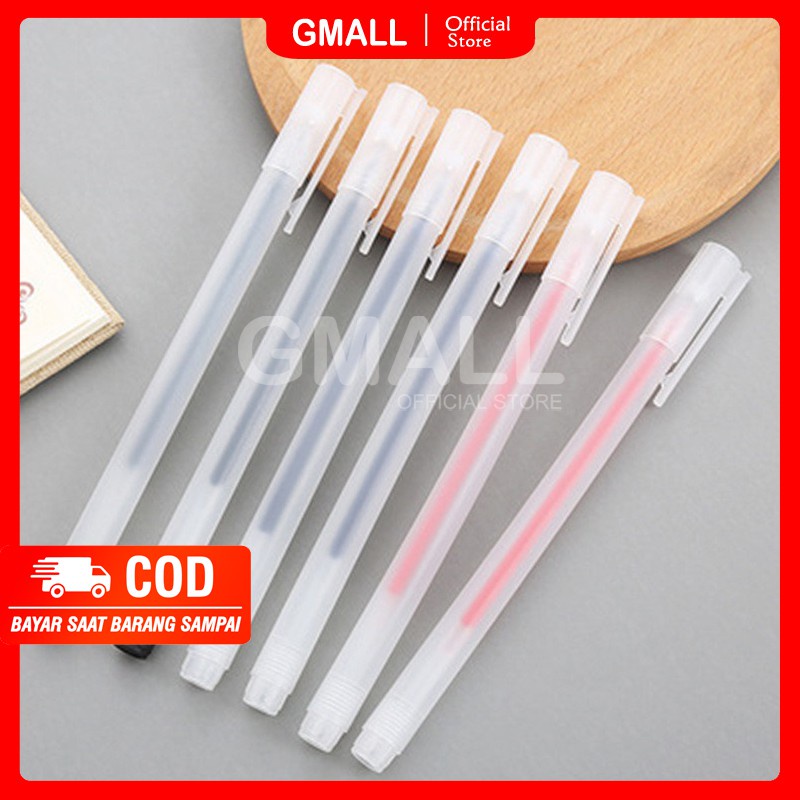 Pulpen Bolpoin Pena Pen Tinta Gel Cair GMALL-ST0010