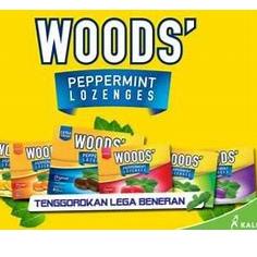 

⇰ WOODS Lozenges 6s