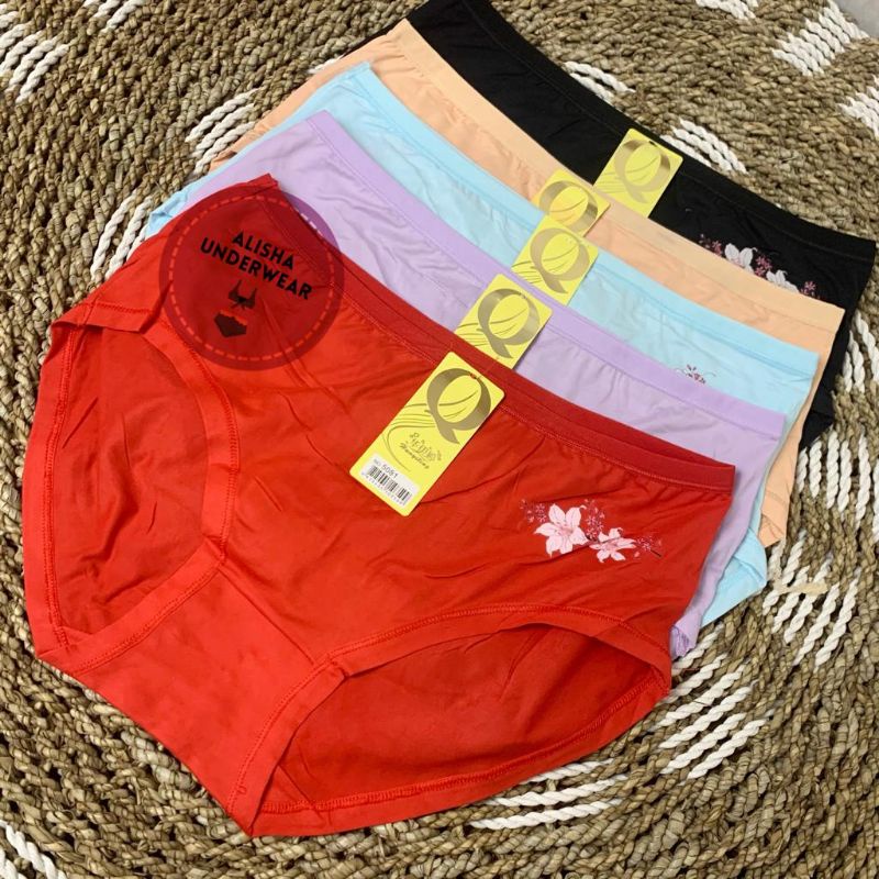 Celana Dalam Wanita Jumbo BB 70-90 Kg Bahan Katun Huayiting/ Cd Wanita XXXL