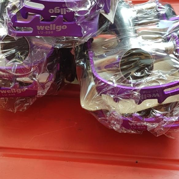 PEDAL WELLGO LU-898 UNGU ALLOY PELOR