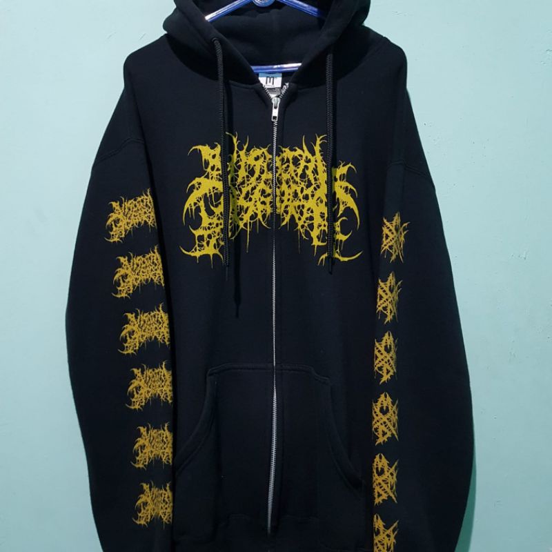 Zip Hoodie Viscral Disgorge Size L