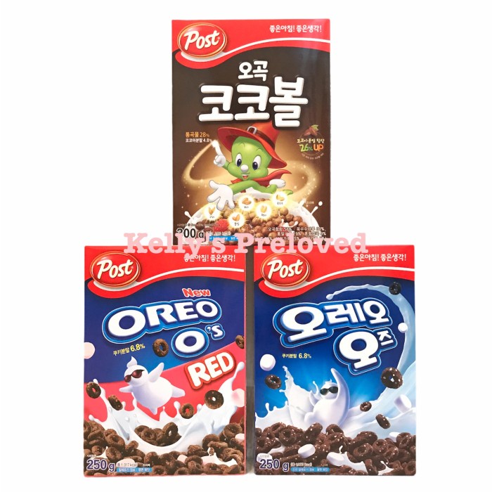 

Sereal Post Oreo O'S Cereal With Marshmallow 250Gr Product Of Korea