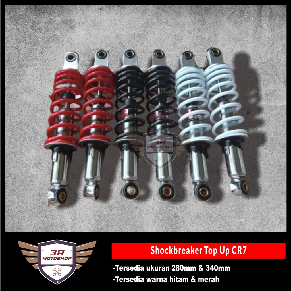 Shockbreaker Top Up CR 7 280mm 340mm Supra X Jupiter Vega Fiz R